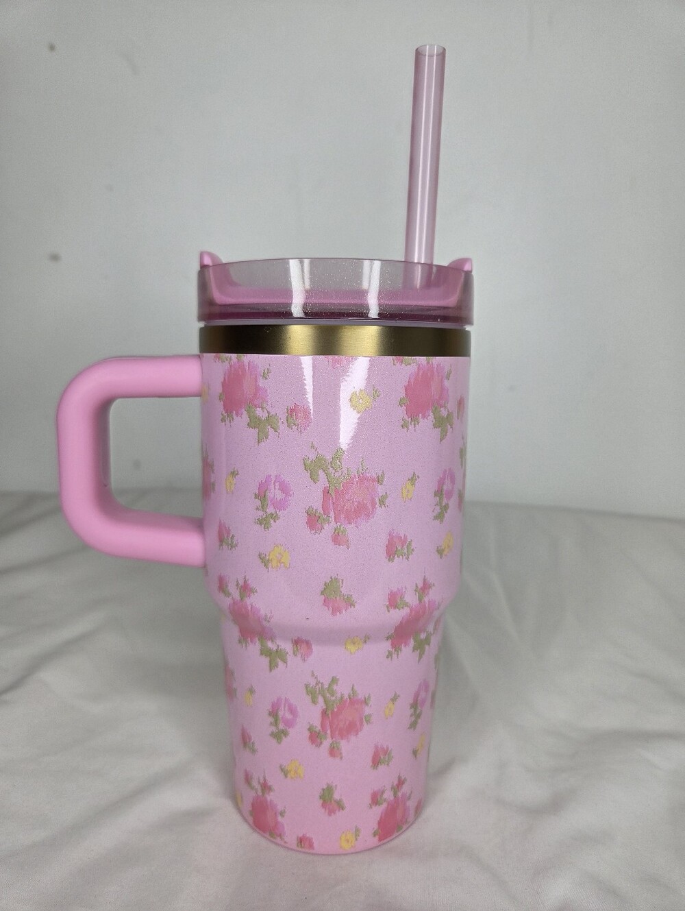 STANLEY 20oz for Love Shack Fancy Ibiza Sunset Pink Tumbler Limited Edition - Picture 2 of 12